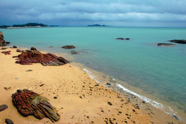 天空中的星星照耀着