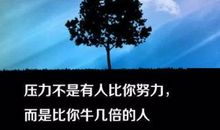 励志格言或座右铭