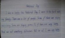 关于国庆节的英语句子