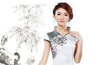 描写旗袍的句子