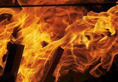   我梦见自己的亲人被火烧死