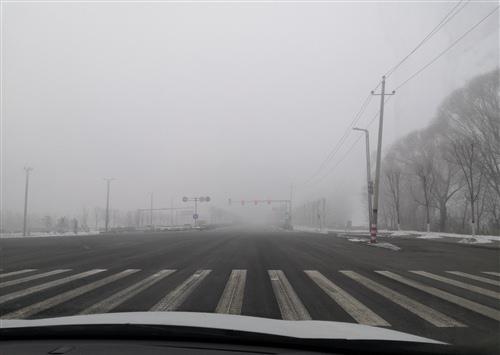 当空气湿度高并且清晨容易出现大雾天气时