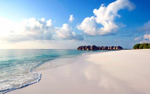 选择一个句子来表达您在沙滩上玩耍时的心情