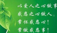 表达感谢的话语