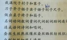 绕口令 好词好句