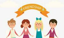 表达与朋友开心的句子