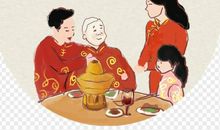 过年开开心心聚一起的句子