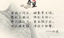 描写思乡的诗句名句