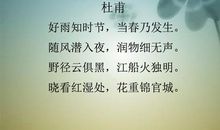有关借雨抒情的诗句