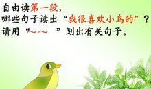 与鸟有关的比喻句