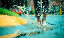 暑假玩的开心的句子