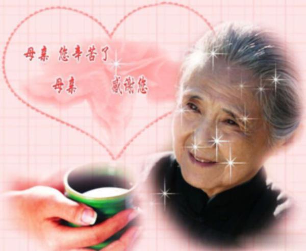    赞美母亲的爱心句子  1
