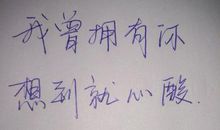 悲欢离合心酸的句子