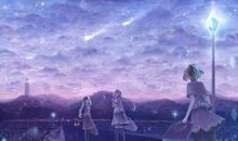 描写流星的句子