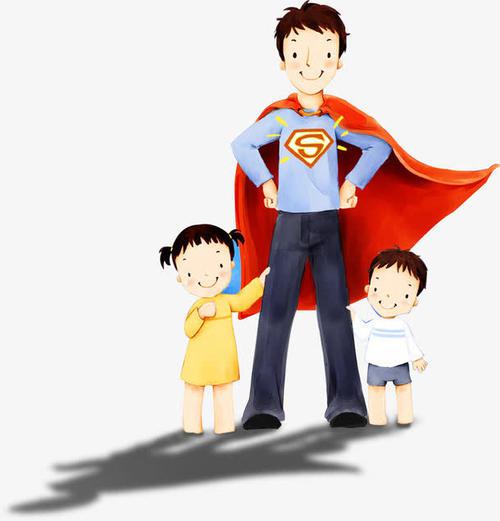 他对这位伟大的父亲表示最良好的祝愿