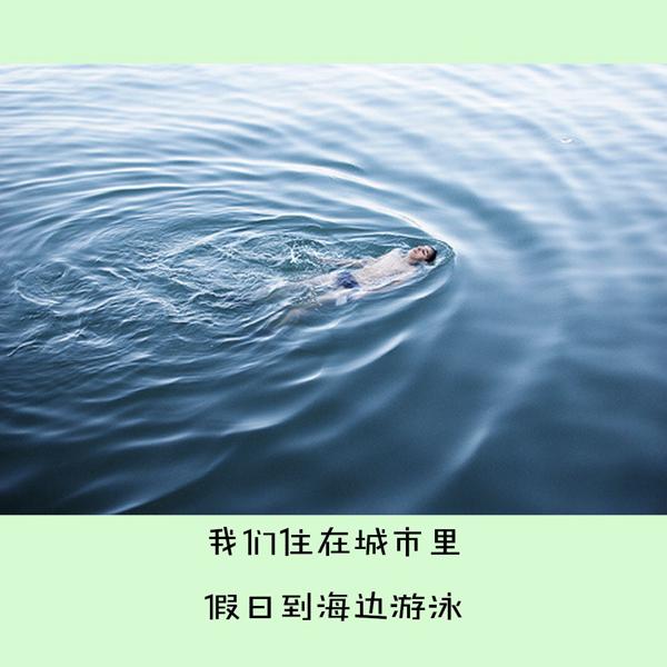 海边的快乐句子是什么