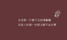 青春励志的句子