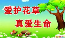 爱护花草树木的名言