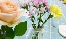 买了一束鲜花心情好说说