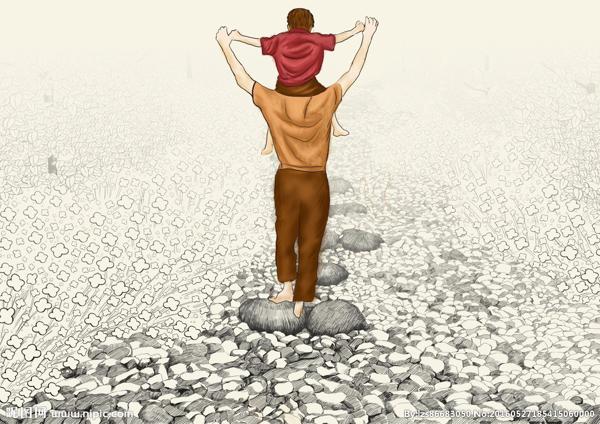 与家庭有联系的孩子是上帝的宠儿