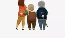 形容老人幸福开心的句子