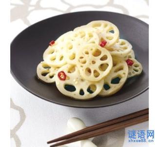 一只筷子吃藕歇后语 0