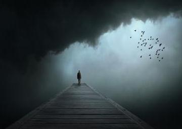 一个人最担心的感觉就是心痛