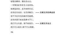 安妮宝贝经典段落