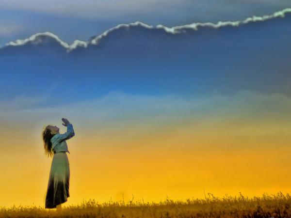 看着路过的风景