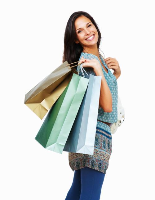 让我们看一下小编组织的愉快的购物句子