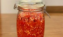 自己做剁辣椒的说说 自制剁辣椒的说说