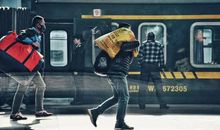 表达回家开心的句子