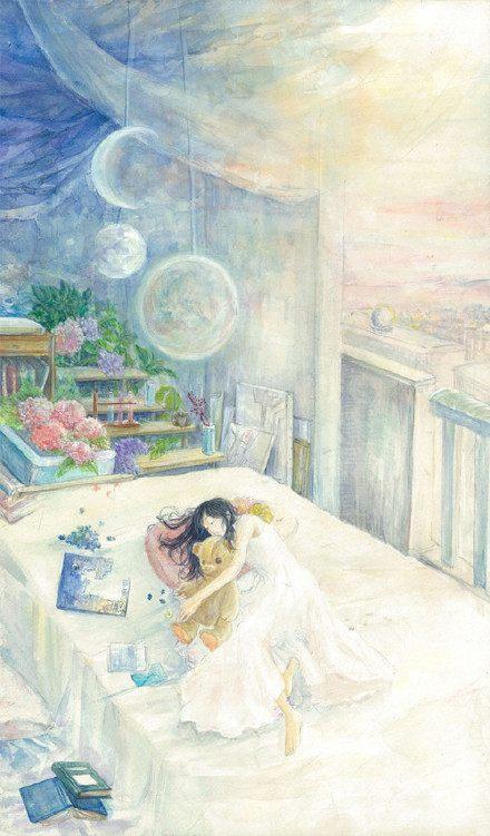 但我发现我一个人