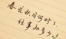 美好生活的诗句