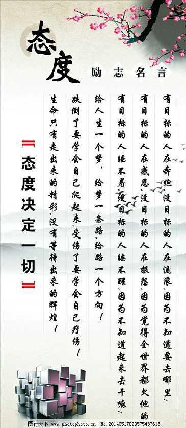 关于态度的英语名言 0