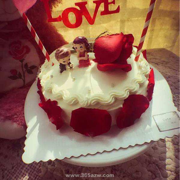 祝你们两个深情相爱