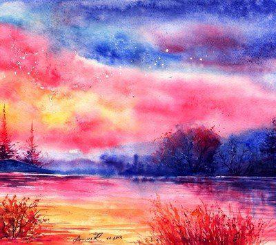 轻柔的风轻轻抚摸着脸颊