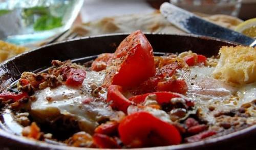 在外面吃完饭后