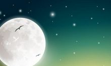 以月亮抒情的诗句