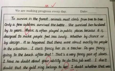 高中英语作文名言 0