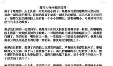 描写老师形象的段落