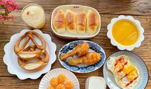 开心吃喝的句子