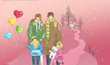 一家人幸福的句子