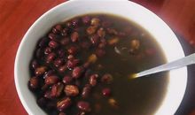 发朋友圈喝红豆汤的说说