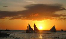 描写夕阳余晖的句子