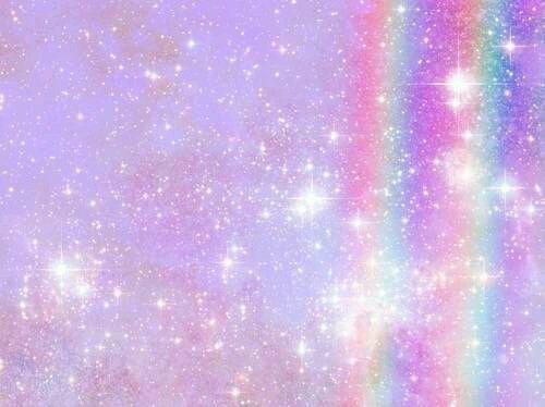 蓝天白云上点缀着无数小星星