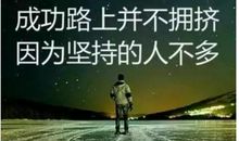 表示坚持不懈的名句