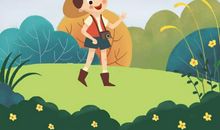 形容儿童开心的句子