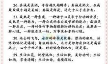 高中作文优美句子摘抄