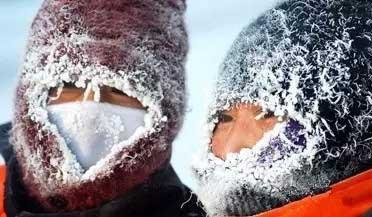 似乎在冷空气中睡觉